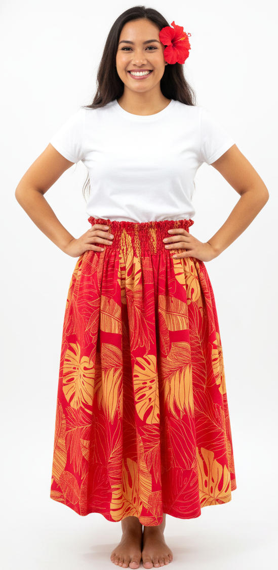 Kaimana  Pa'u Skirt
