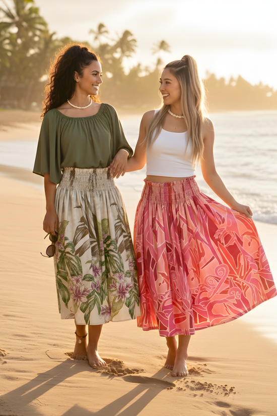 Kaimana  Pa'u Skirt