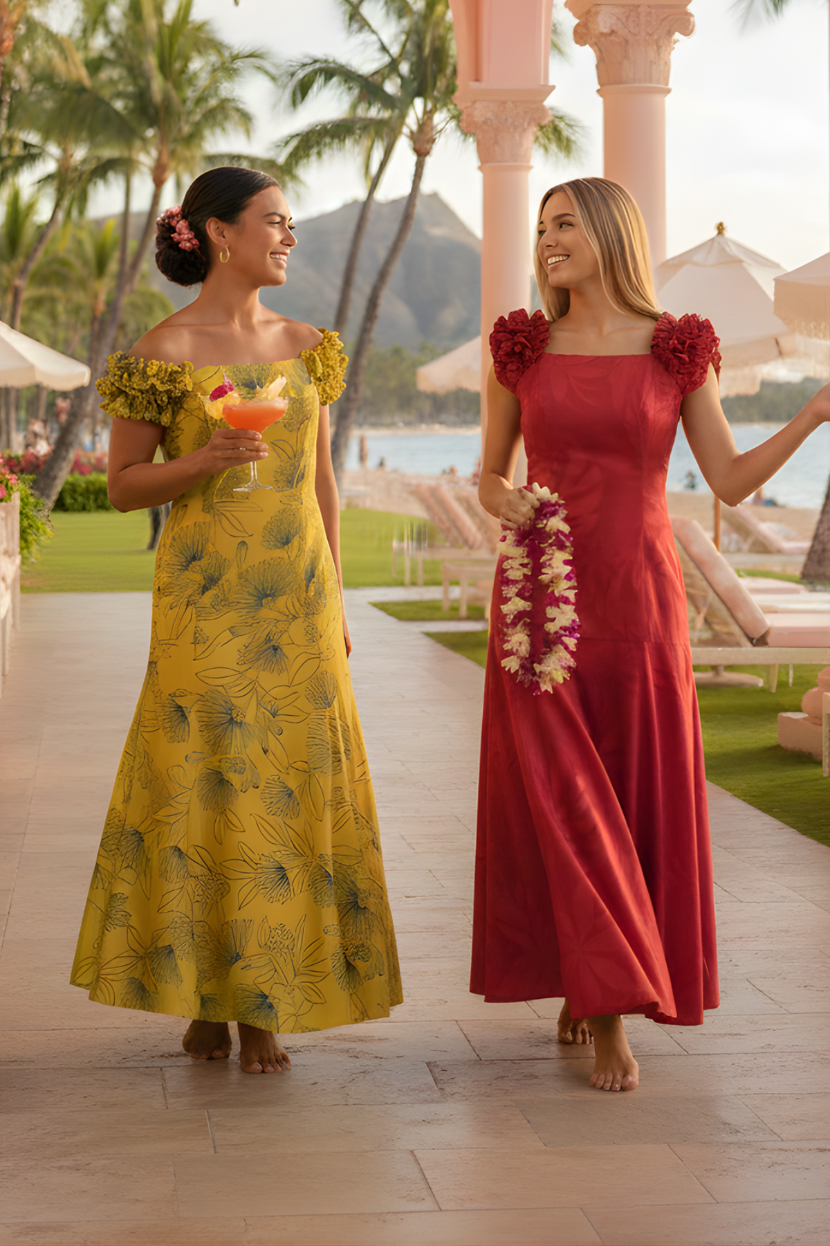 Kiana Long Muʻumuʻu